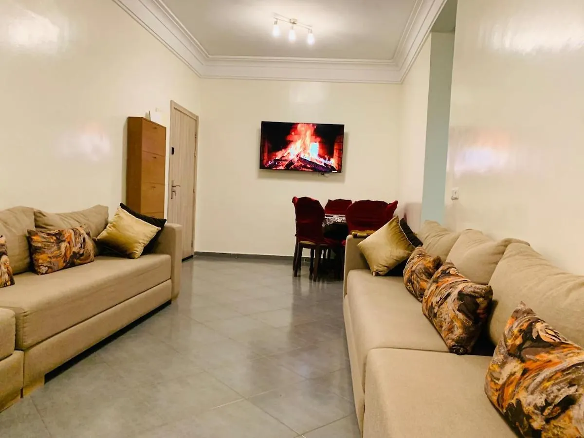 Spacious Apartment 15 Minutes From Aeroport Marrakech Juste Pour Les Familles Marakéš